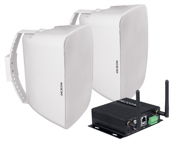SP 652 + JPM 2032WB sestava reprosoustav a zesilovače s Bluetooth, Wifi, LAN, USB a IR