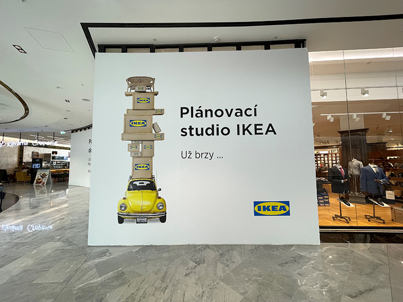 RPT 113Z, JPA 1185 a PA 570 v plánovacím centru Ikea