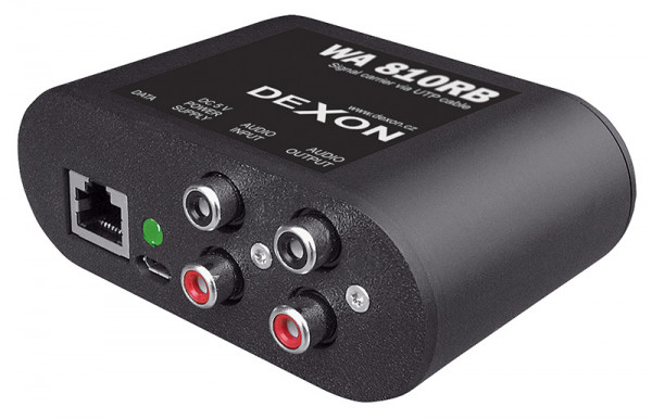 WA 810RB + WA 810RC sada duplexního přenášeče signálu po UTP kabelu