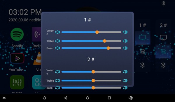 MRP 8200 nástěnný přehrávač se zesilovačem